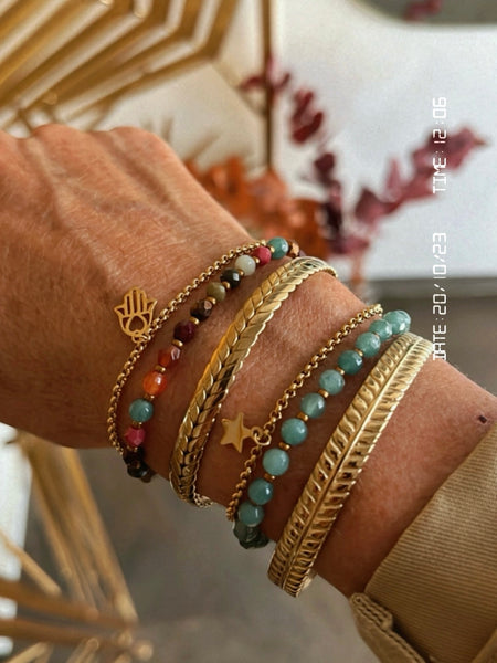 Braccialetti doppi pietre dure