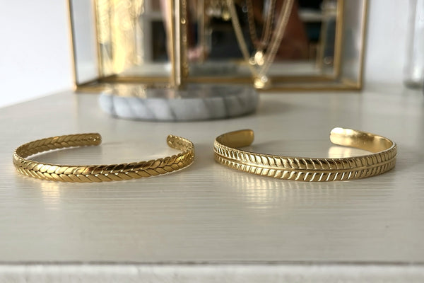 Braccialetto rigido regolabile