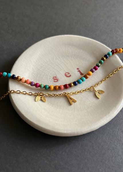 Braccialetto multicolor doppio