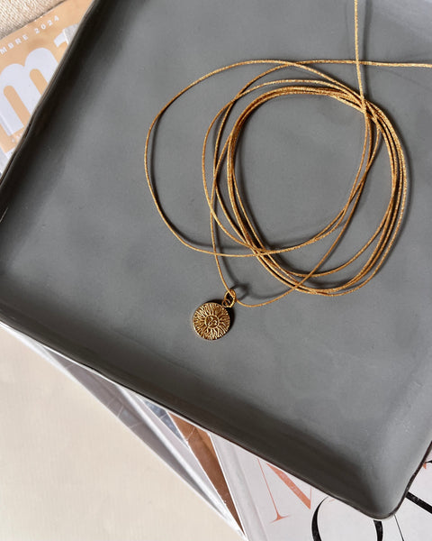 Girocollo choker cordoncino o/e ciondoli a scelta