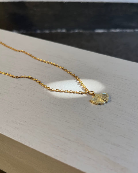 Collana foglia Gingko