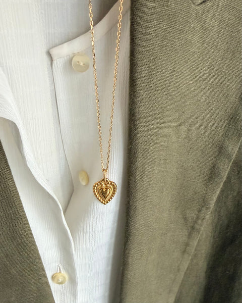 Collana charm Cuore Sacro