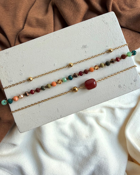 Collana minimal mattone